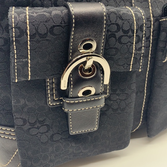 Authentic Coach Mini Sig C Handbag - Picture 3 of 10